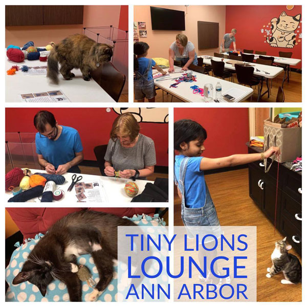 Pixel and Luna Tiny Lions Lounge Event 2019